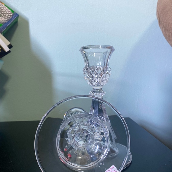 Cristal d'Arque never used crystal candle holder - Picture 3 of 3